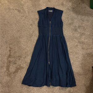 Maeve by Anthropologie Sleeveless Zip Dress